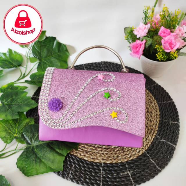 Tas pesta BUNGA clutch pesta tas kondangan murah tas fashion