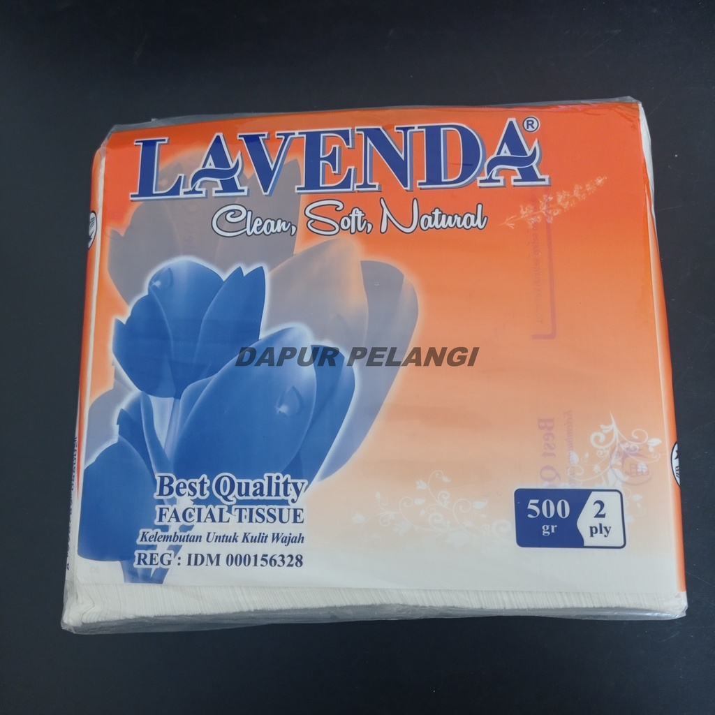 Tissue/Tisu Wajah/Tisu Facial Lavenda Besar