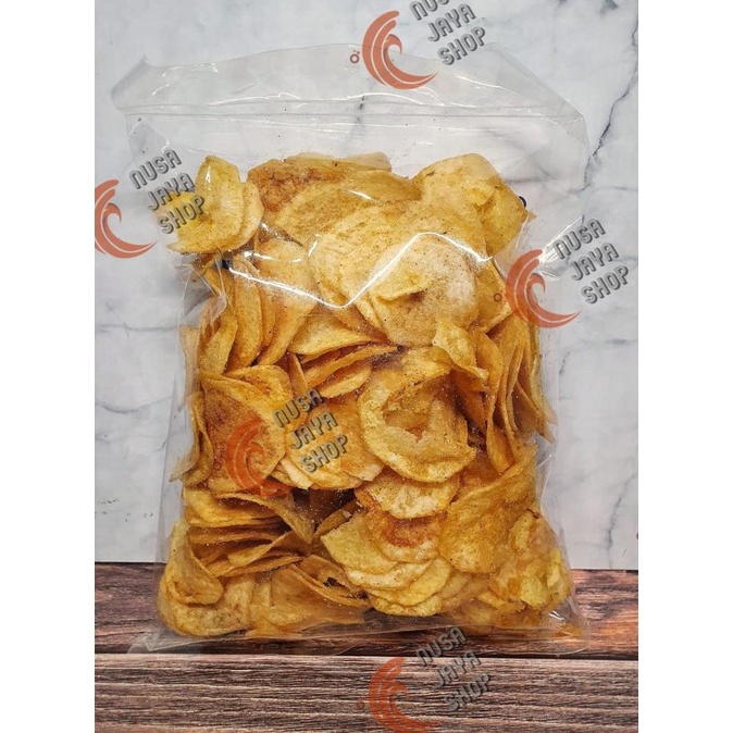 

Produk Unggulan] Snack Keripik Kentang Cabe Rawit 200 Gram Medan Best Seller