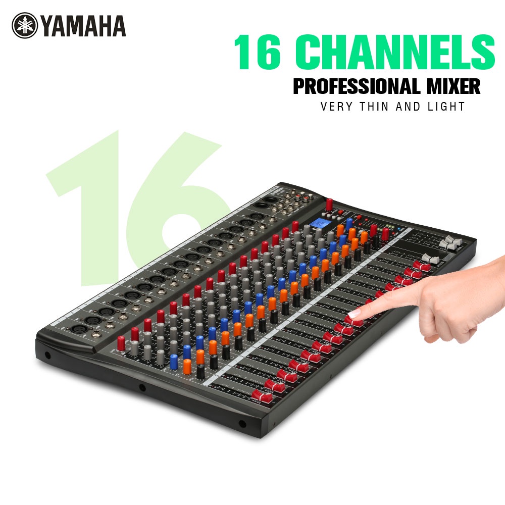 Mixer Audio Profesional YAMAHA CT160S 16-channel built-in EQ/mode perekaman Pengalih bahasa Efek reverb Pemutaran Bluetooth/MP3/USB/PC Peralatan Audio Profesional