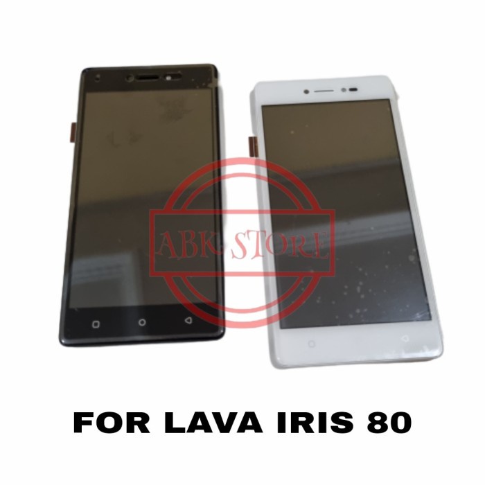 LCD TOUCHSCREEN LAVA IRIS 80 ORIGINAL FULLSET mamanmobile