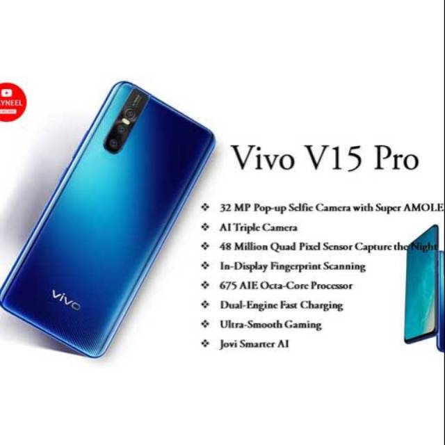 VIVO V15 PRO Ram 6/128 GB New Garansi resmi VIVO limited