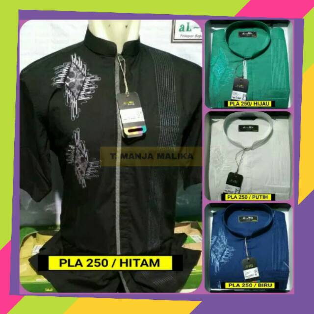 BAJU KOKO ALMIA PLATINUM BAJU MUSLIM PRIA LENGAN PENDEK BEST QUALITY
