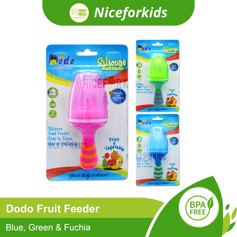 Dodo Empeng Buah Bayi / Baby Food &amp; Fruit Feeder / Empeng Bayi / Fruit Feeder Pacifier