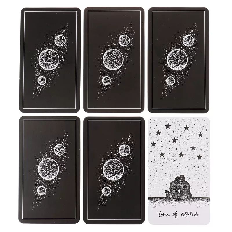 Wandering Moon Tarot 12x7cm include guide paper