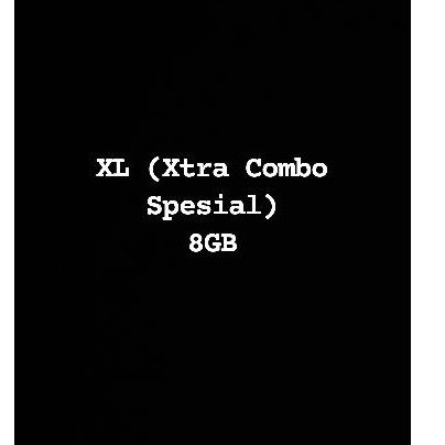 XL 8GB (Xtra Combo Spesial) 30 HARI