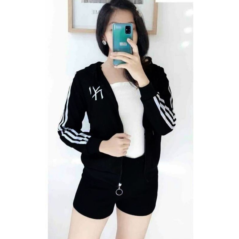 TJ9 JAKET NY LIST / Outer Wanita