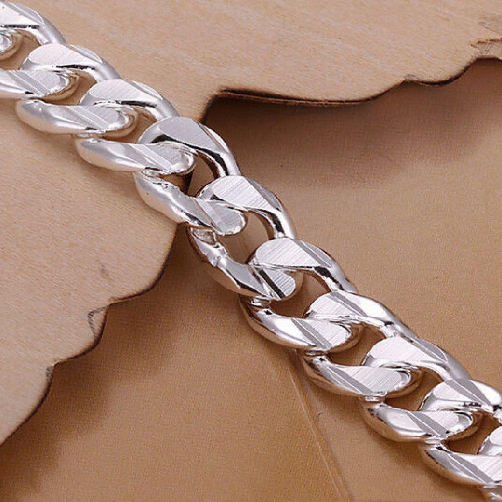 Preva Gelang High-end Dua Warna Logam Aksesoris Pria