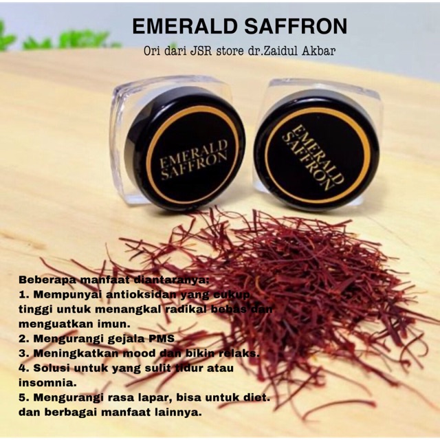 EMERALD SAFFRON ORIGINAL 0.1 gr | SAFFRON PREMIUM AFGHANISTAN