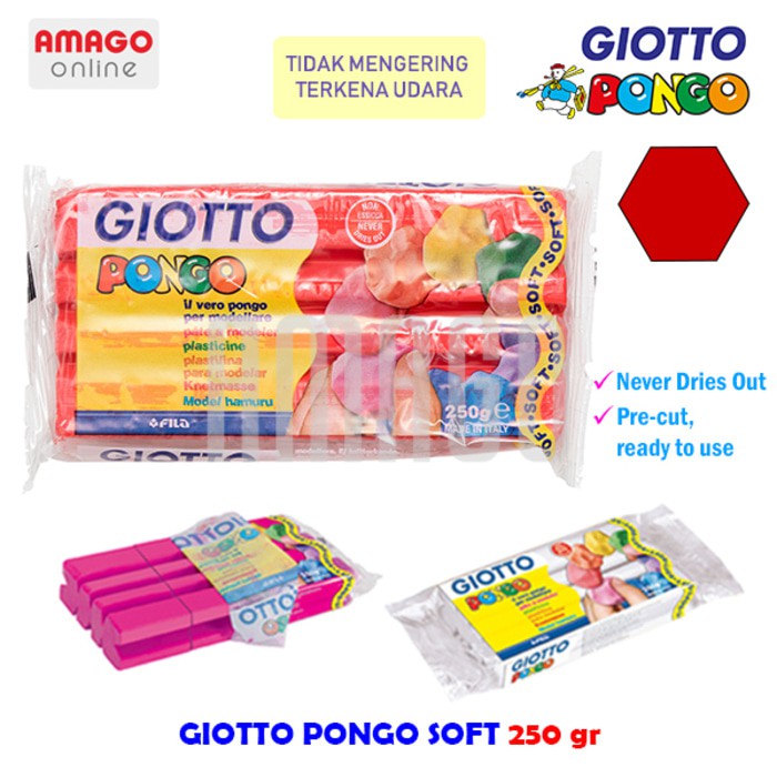 GIOTTO PONGO 250 grams - CARMINE RED - 514617