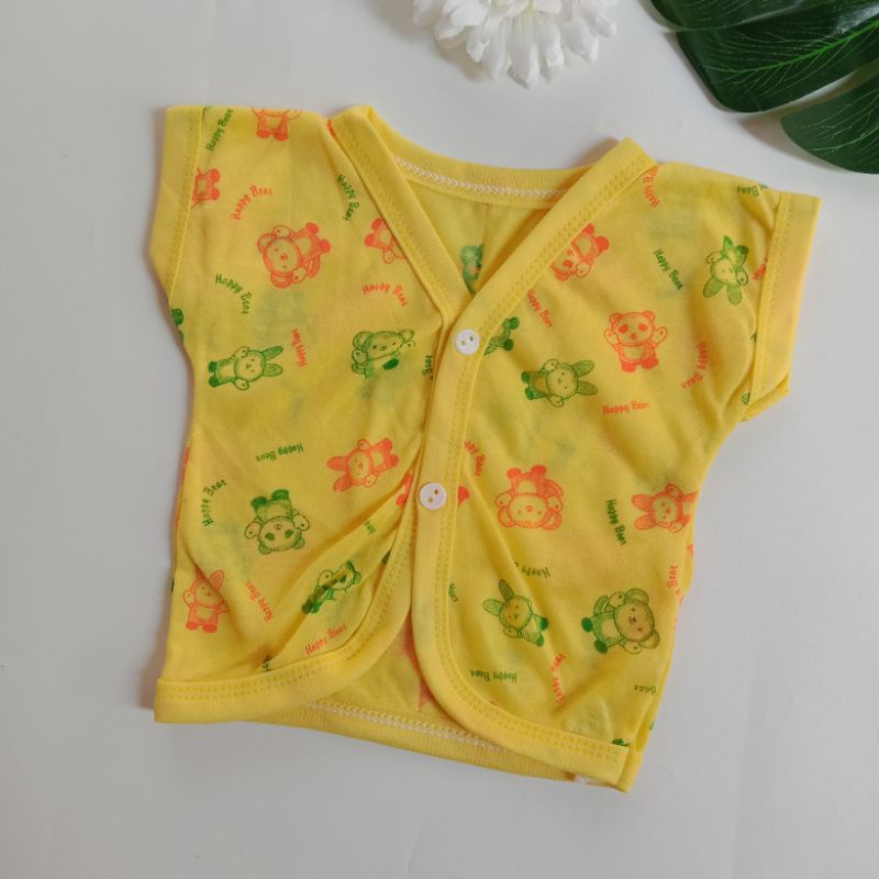 Lusinan 12 PCS Baju Bayi Newborn Full Motif