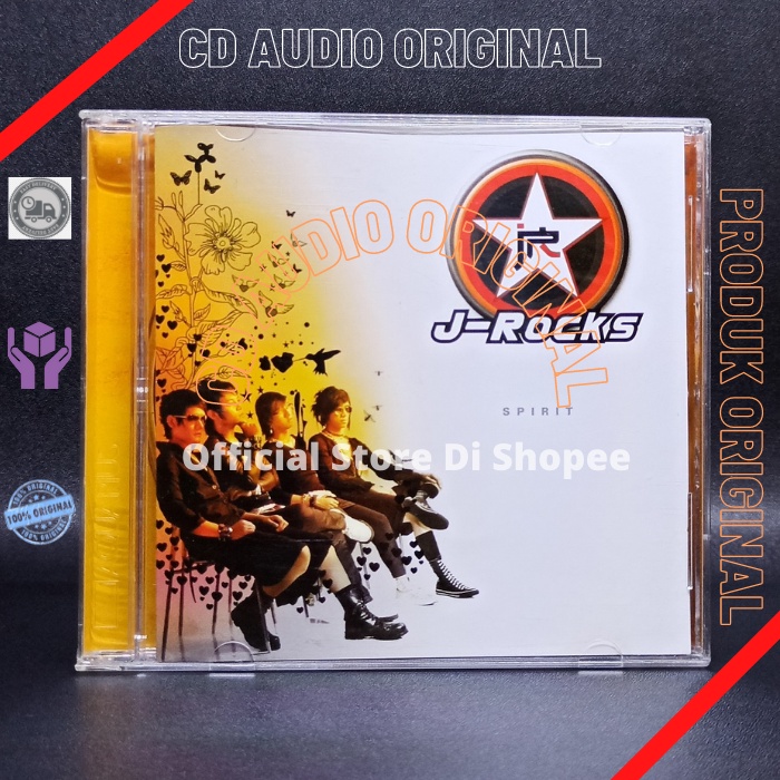 CD J-ROCKS - SPIRIT ORIGINAL SEGEL
