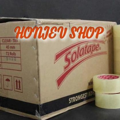 

Lakban Bening Atau Cokelat Solatape 100 Yard Leovivi96Out