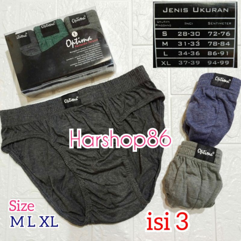 CD celana dalam pria optima 1938