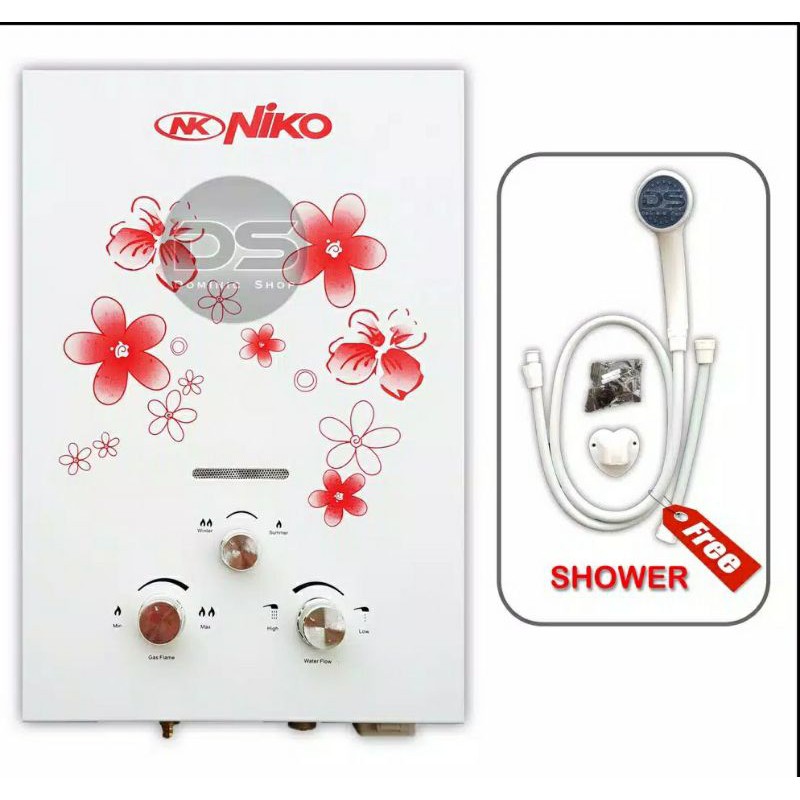 Water heater pemanas air kamar mandi niko NK-6 LN