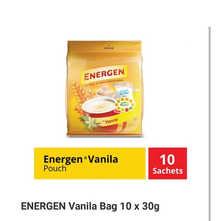 

Energen Vanila 10x30gr