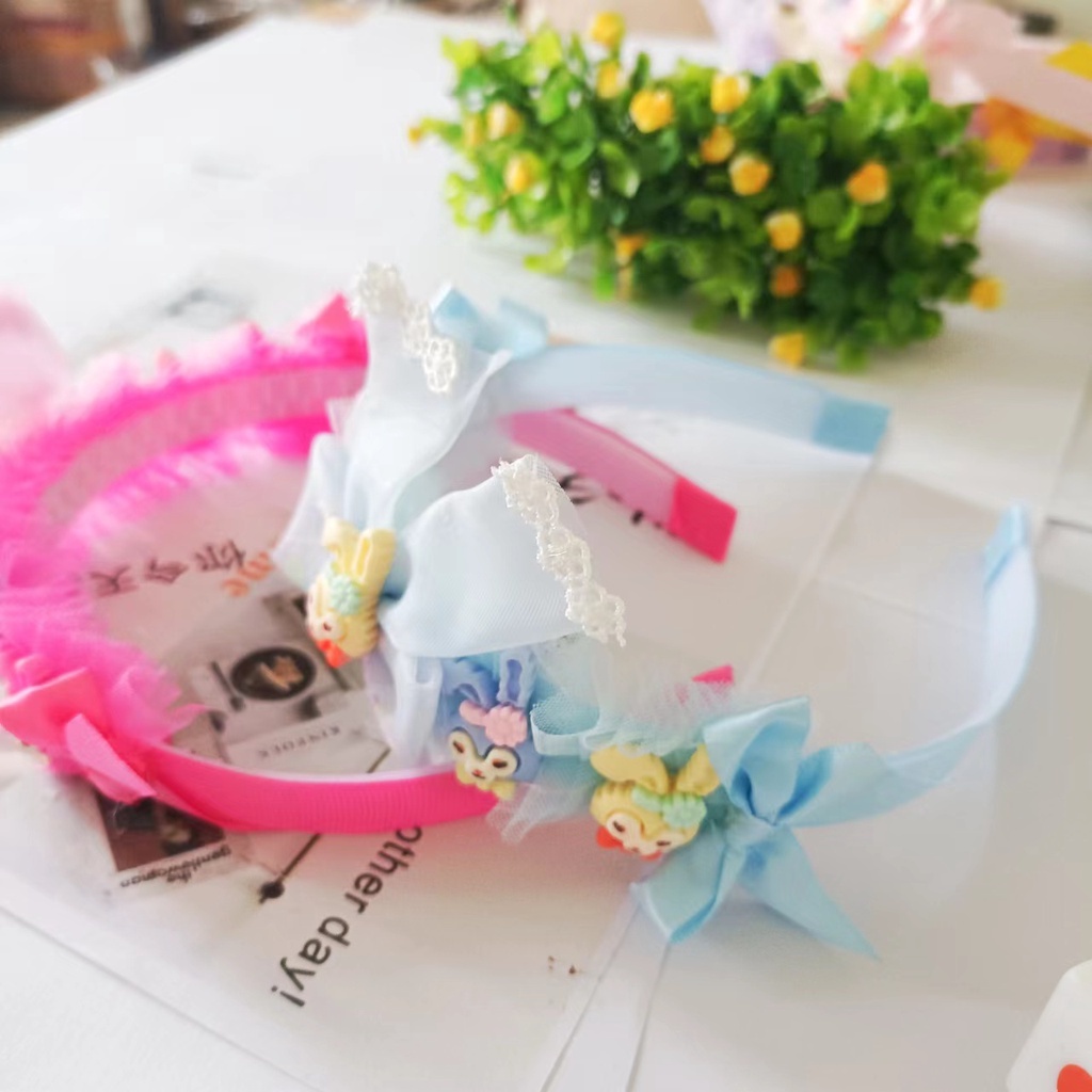 (Hello Girl)B42 Bando Anak Bando Beruang Kecil Import