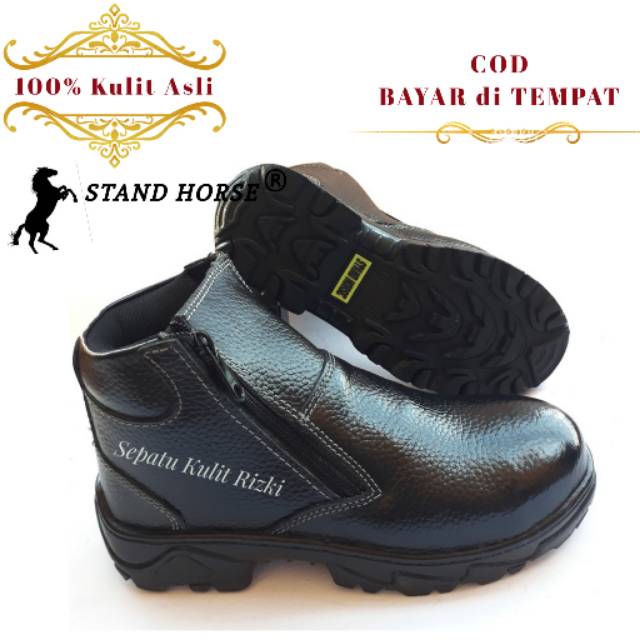 Sepatu Safety Boots resleting Sepatu Safety Sepatu Septi Sepatu Septy  Proyek Resleting  Import