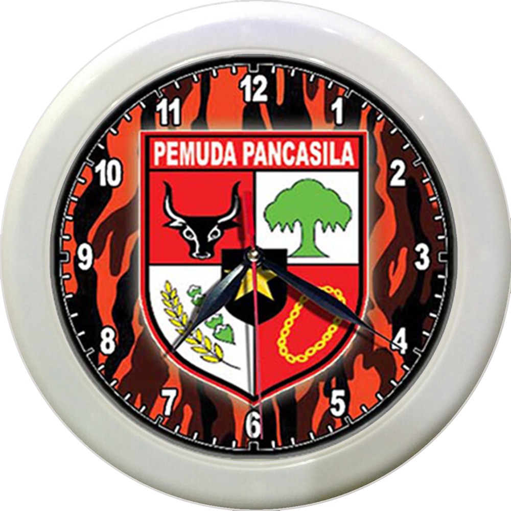 JAM DINDING PEMUDA PANCASILA - PP   (DIAMETER 30CM)