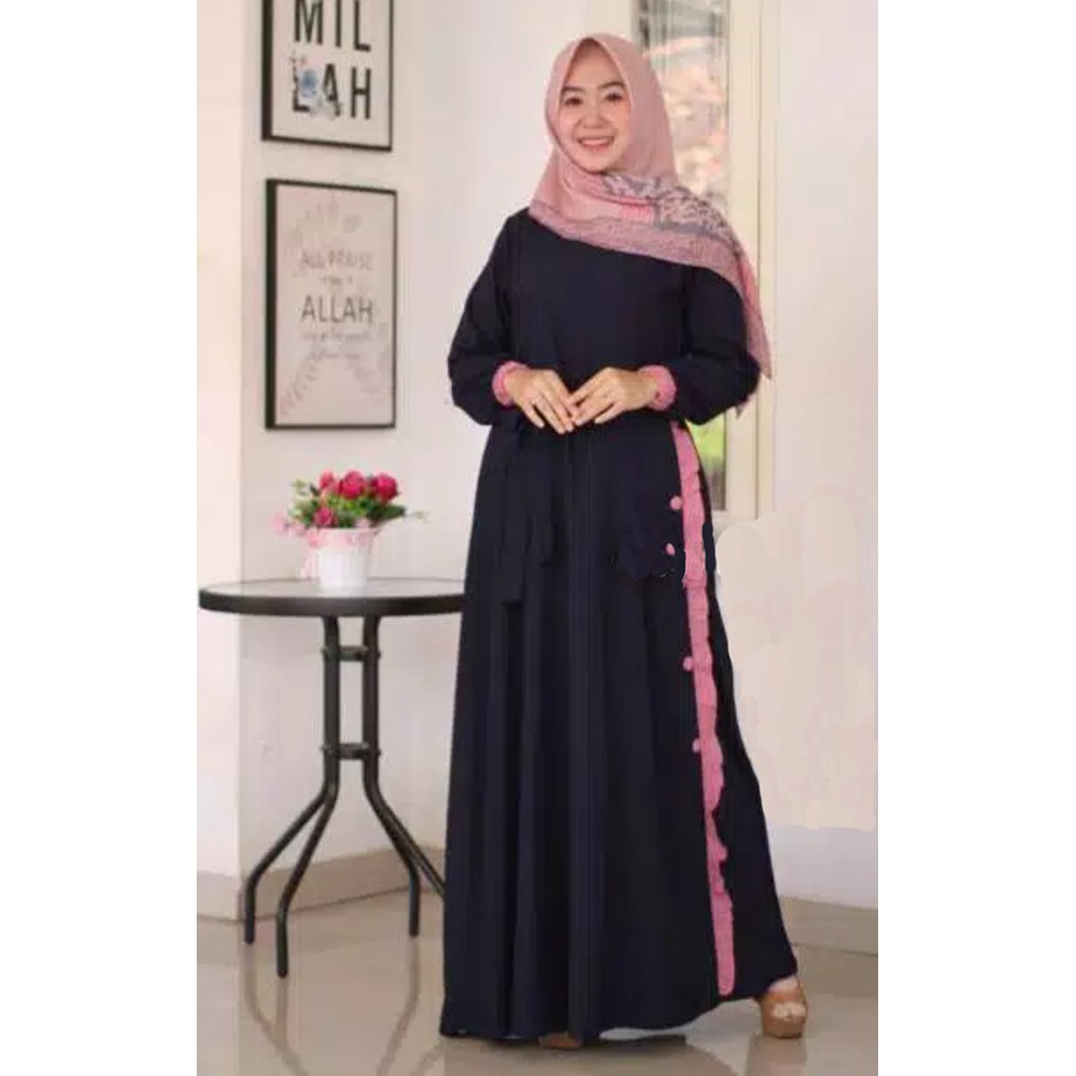 gamis NADIRA DRESS /Gamis terbaru /gamis wanita / gamis polos