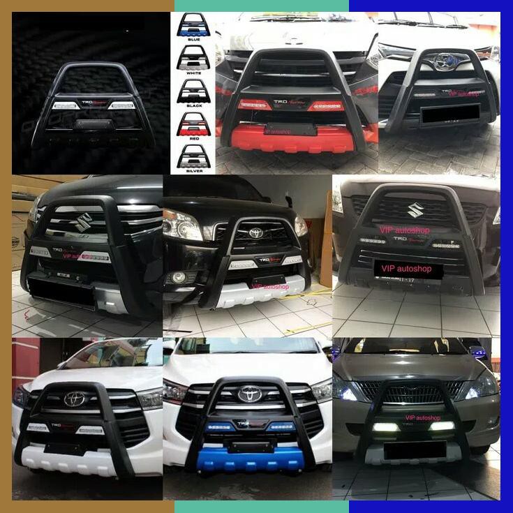 Jual Tanduk Depan Bumper Depan With Led Drl Mobil Rush Terios Shopee Indonesia