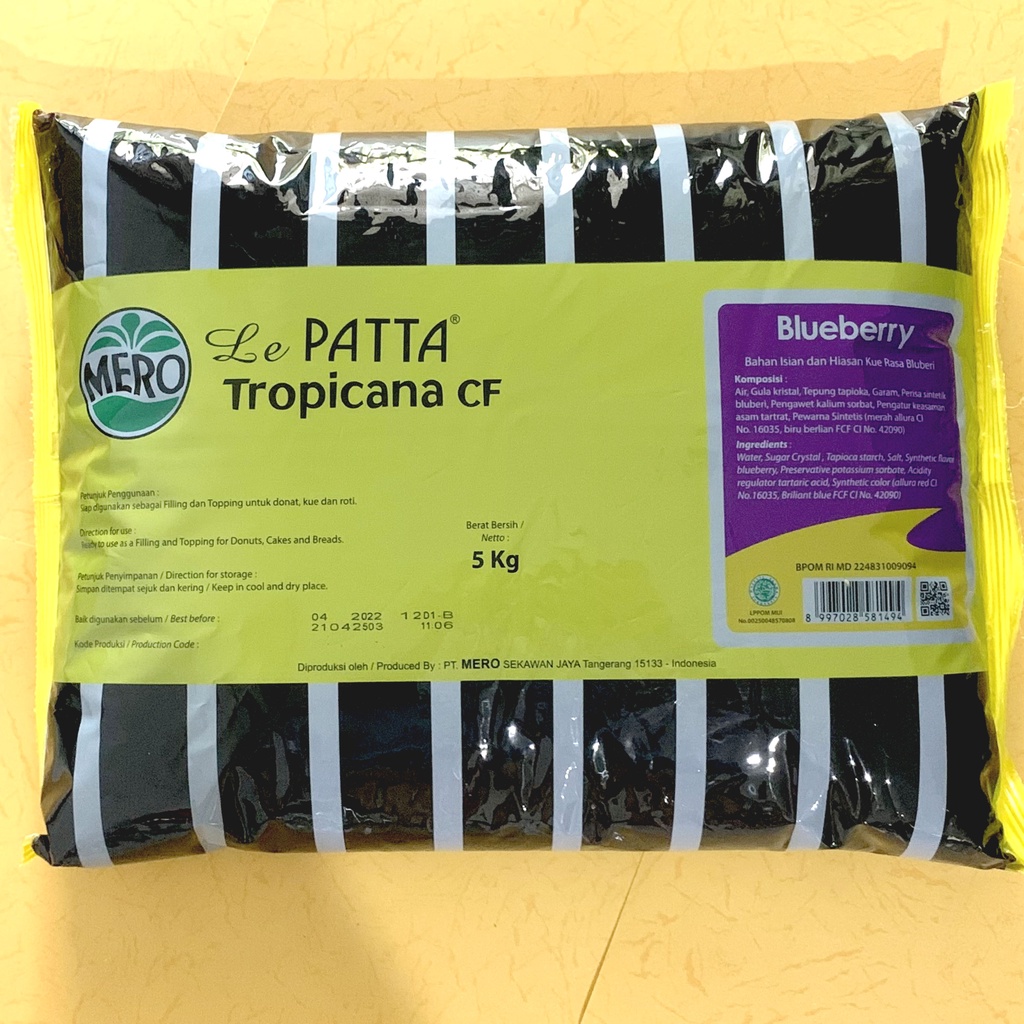 

Selai Fruit Jam MERO LePATTA Tropicana CF 250 g gram