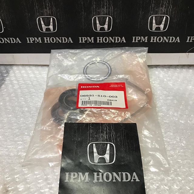 06531 S10 Original Seal Kit Rack Stir Stiur Steer Bawah Gear Box Power Steering Honda CRV Old Pertama GEN 1  RD1 2000 2001