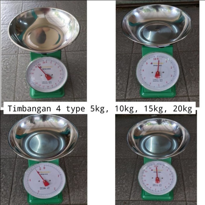 Timbangan buah Jarum Analog 5 Kg/10 Kg/15 Kg/20 Kg Hinomaru