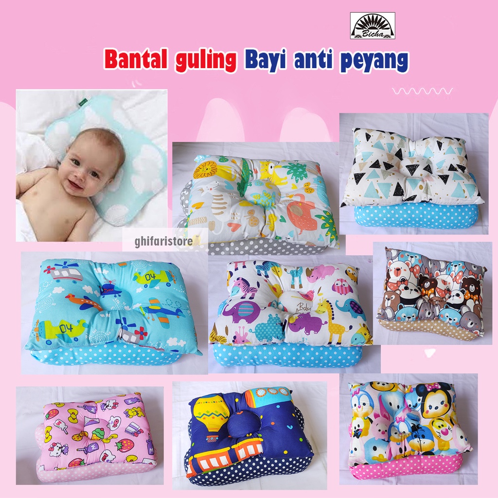 Free Guling Bayi Bantal Anti Peyang bayi