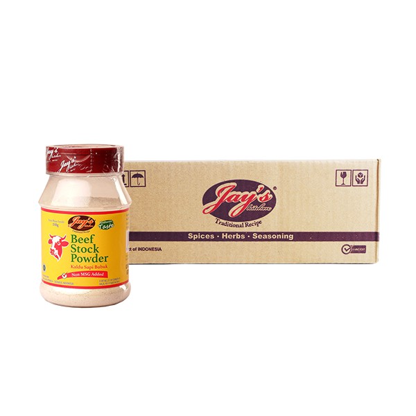 

Jay's Beef Stock Powder Non MSG - Box Isi 10