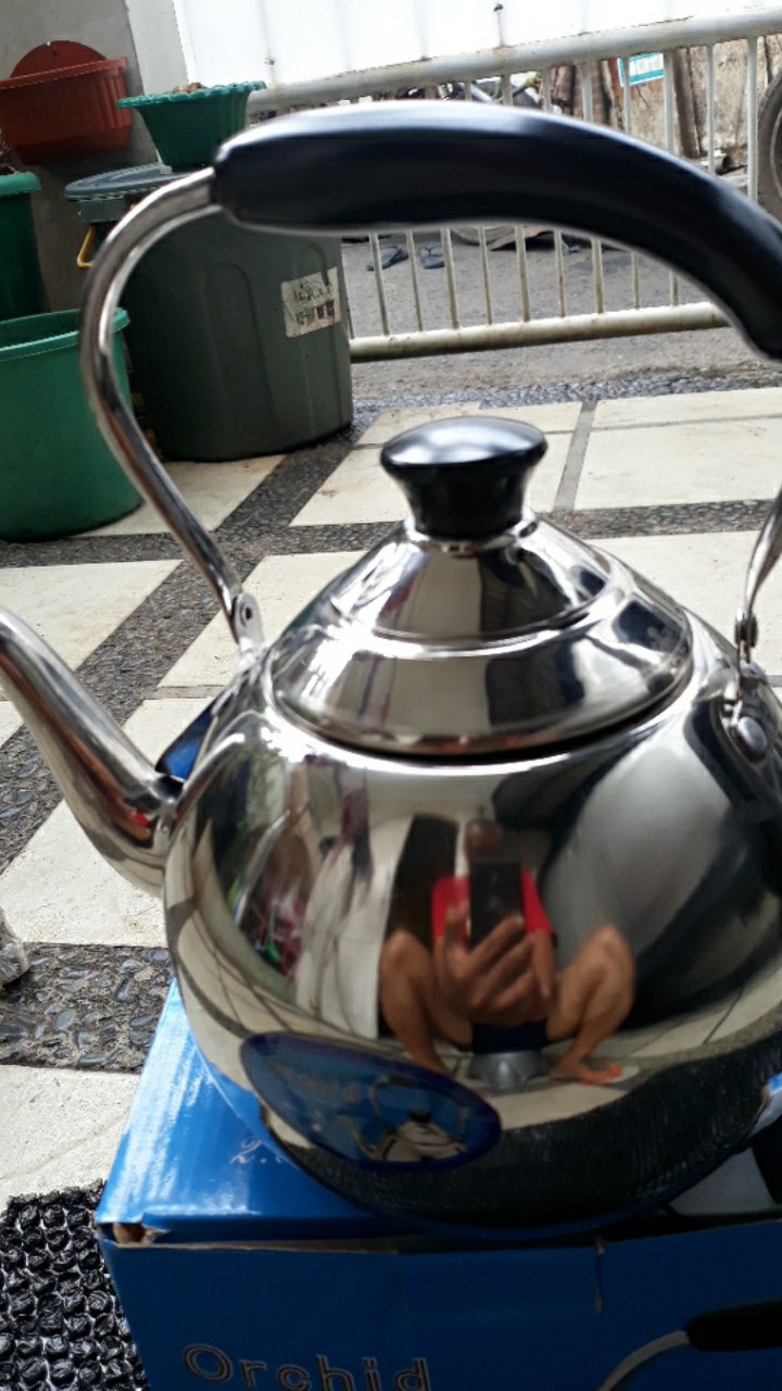 Teko Bunyi 2l Bowling Stainless / Whistling Kettle 2.0l Bowling Polos