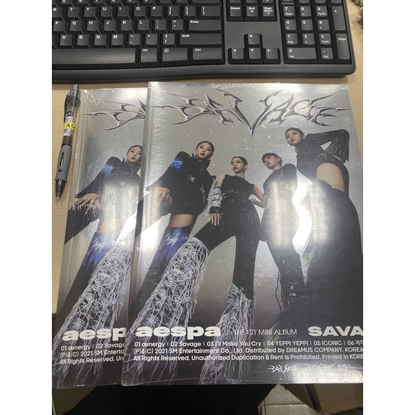 AESPA SAVAGE ALBUM PHOTOBOOK PB VER