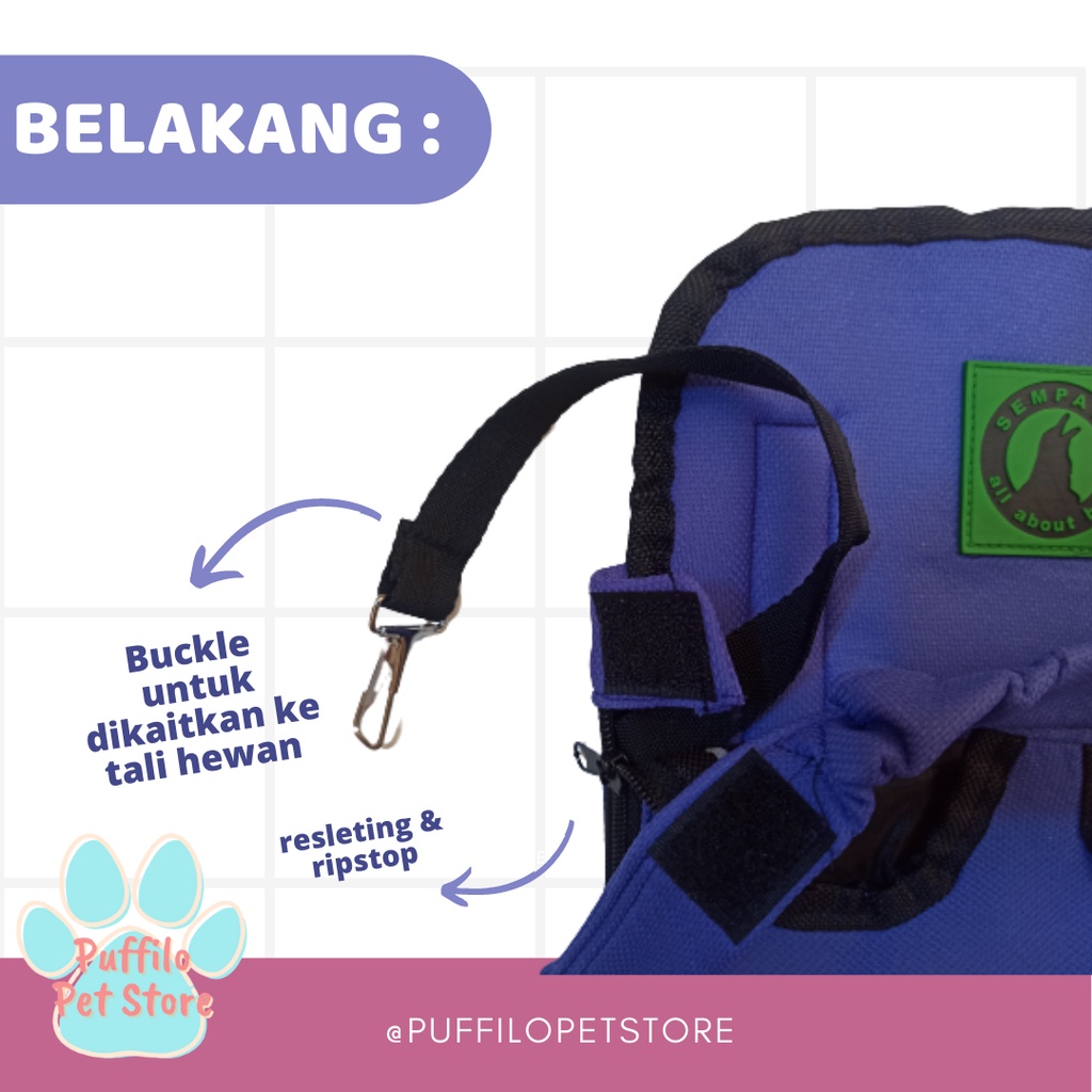 TAS GENDONG HEWAN / PET TRAVEL BAG