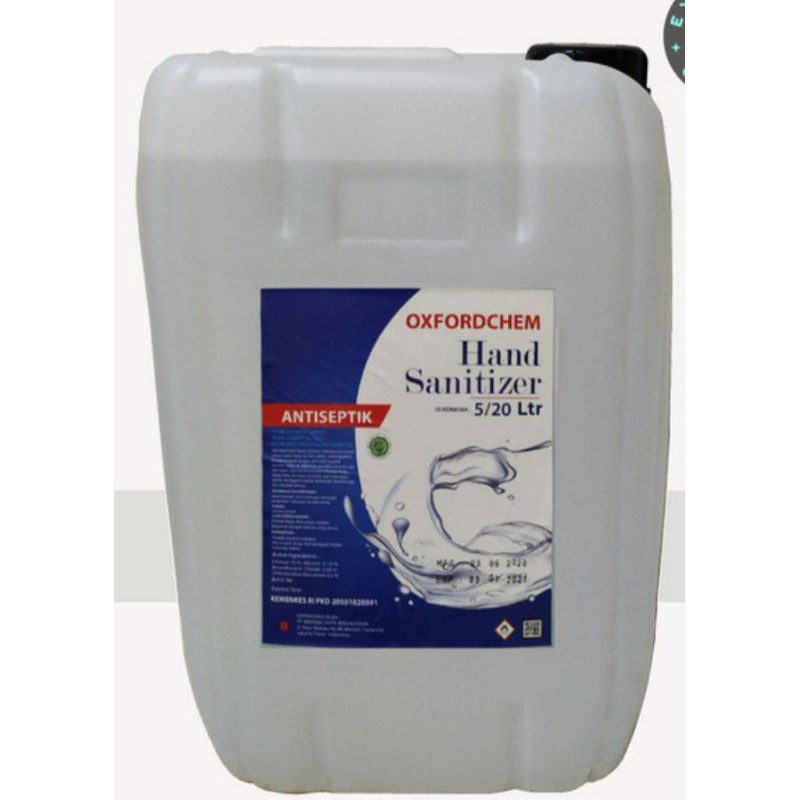 HandSanitizer oxfordchem 20 liter cair