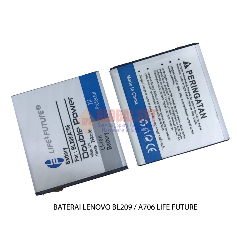 BATERAI LENOVO BL209 / BATERE A706 LIFE FUTURE / BATRE