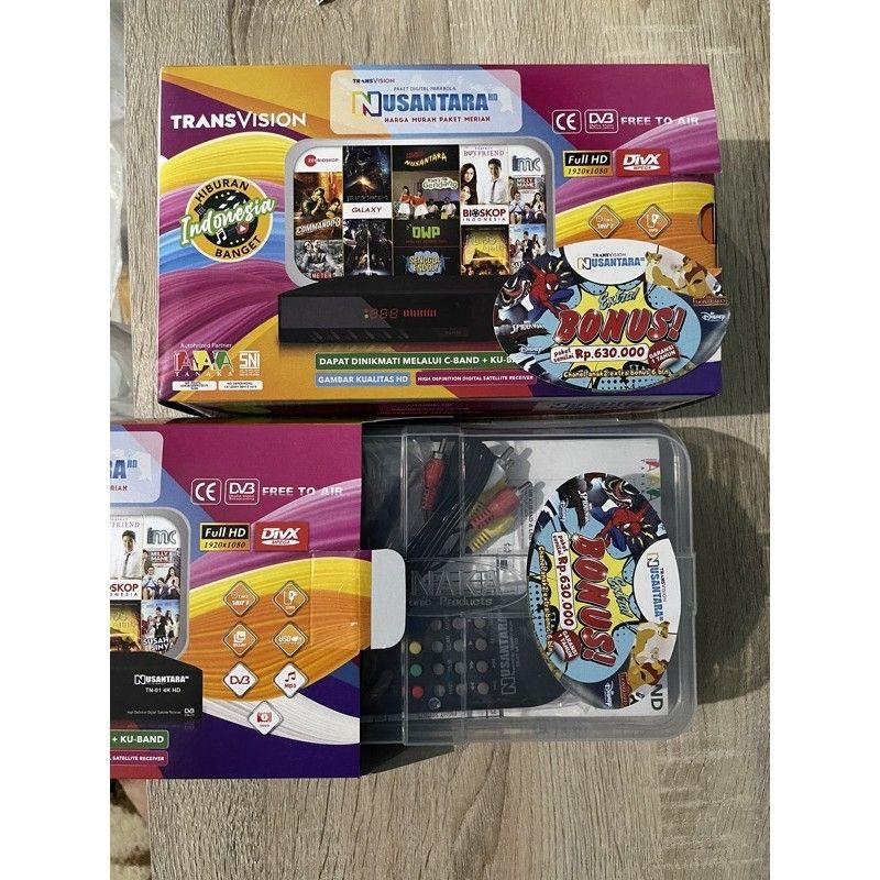 NUSANTARA HD BONUS ALL CHANEL 3BULAN