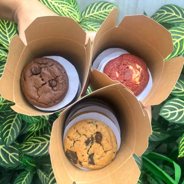 

(5pcs)SOFT COOKIES/CHEWY COOKIES/KUE MURAH CHOCO, RED VELVET, MATCHA, CINNAMON, ESPRESSO