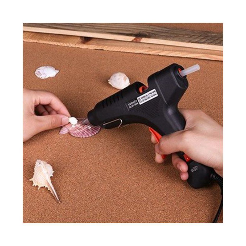 Pistol Lem Tembak Glue Gun 20 Watt 20 W Cepat Panas Hot Melk Glue Gun