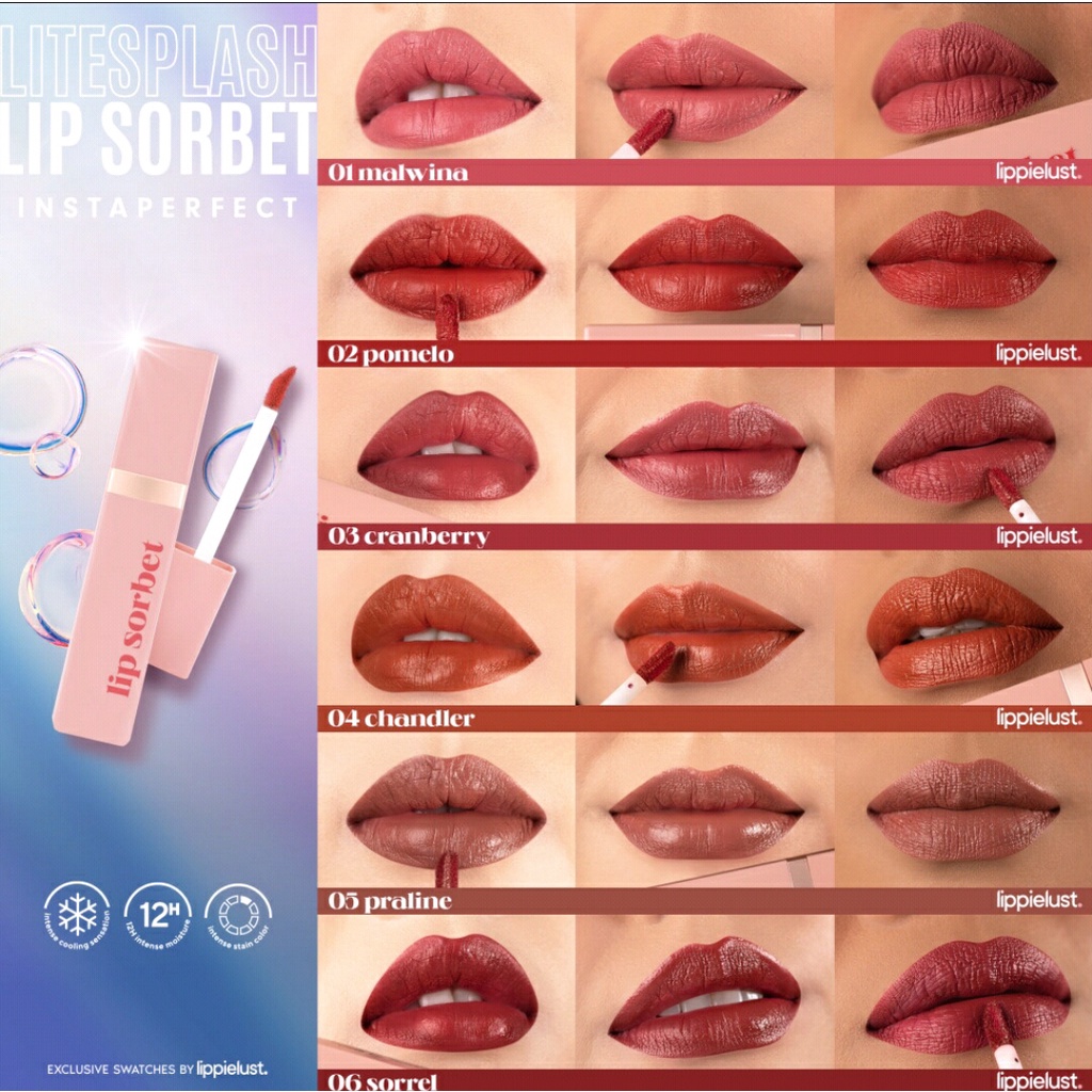 WARDAH Instaperfect Litesplash Lip Sorbet