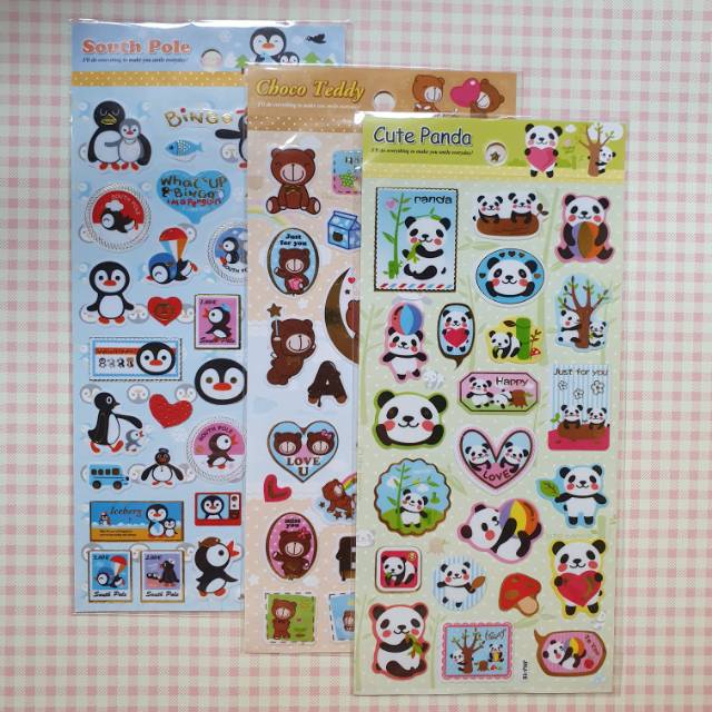 

kawaii sticker for scrapbook and journal