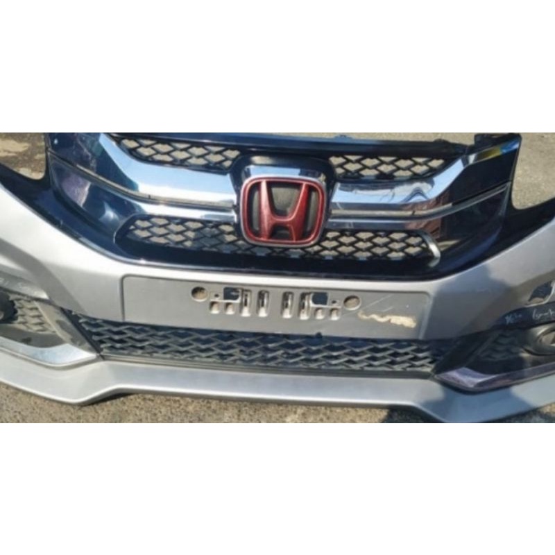 jual bumper dan grill depan mobilio rs 2015-2017