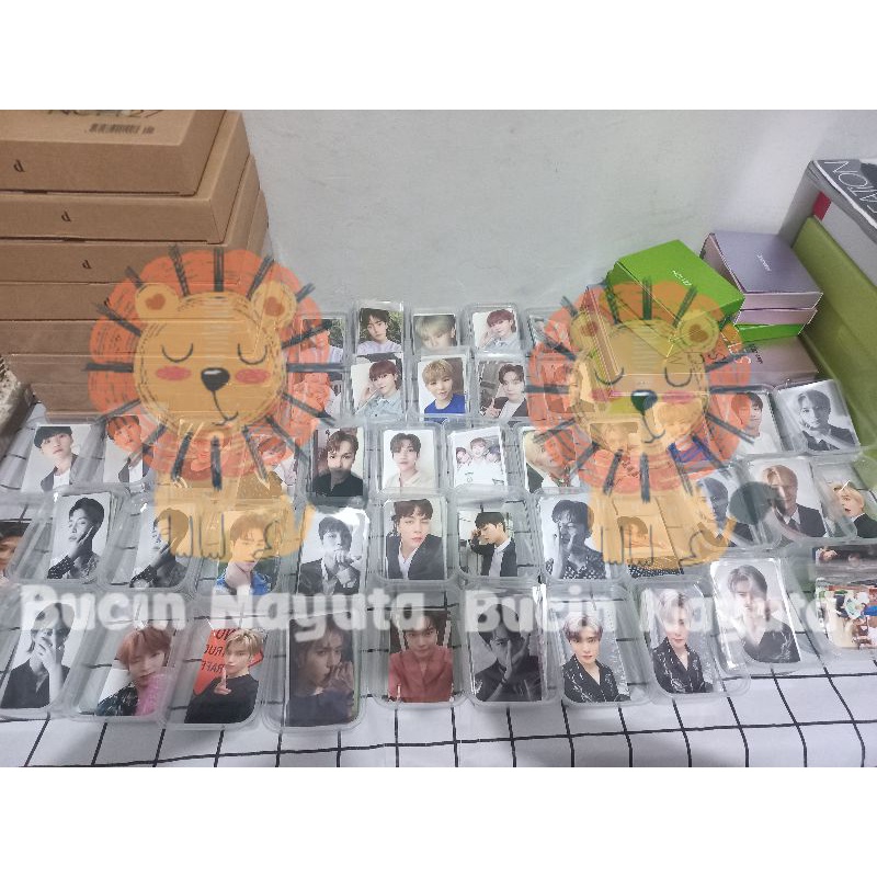 SHARING DICON NCT 127 SEVENTEEN BINDER KEYRING JAEHYUN TAEYONG MINGYU HOSHI JOSHUA