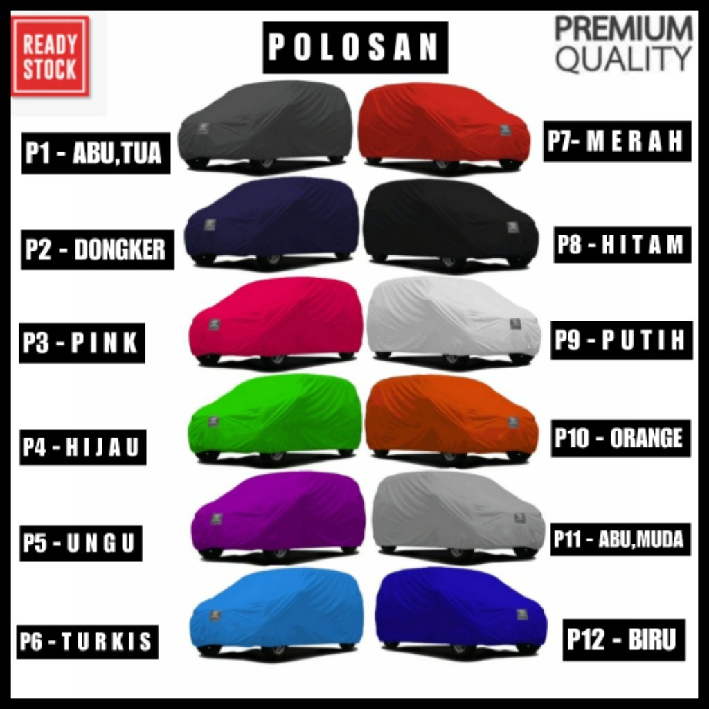 COVER MOBIL/BODY SARUNG MOBIL BRIO,AGYA,IGNIS.YARIS,JAZZ RS,SWIFT,SIRION,MAZDA2,SPLASH,KARIMUN,RIO