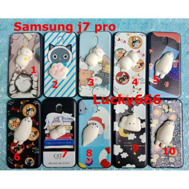 Soft case squishy samsung j7 pro silikon motif samsung galaxy j7 pro j7pro j7 2017 j770