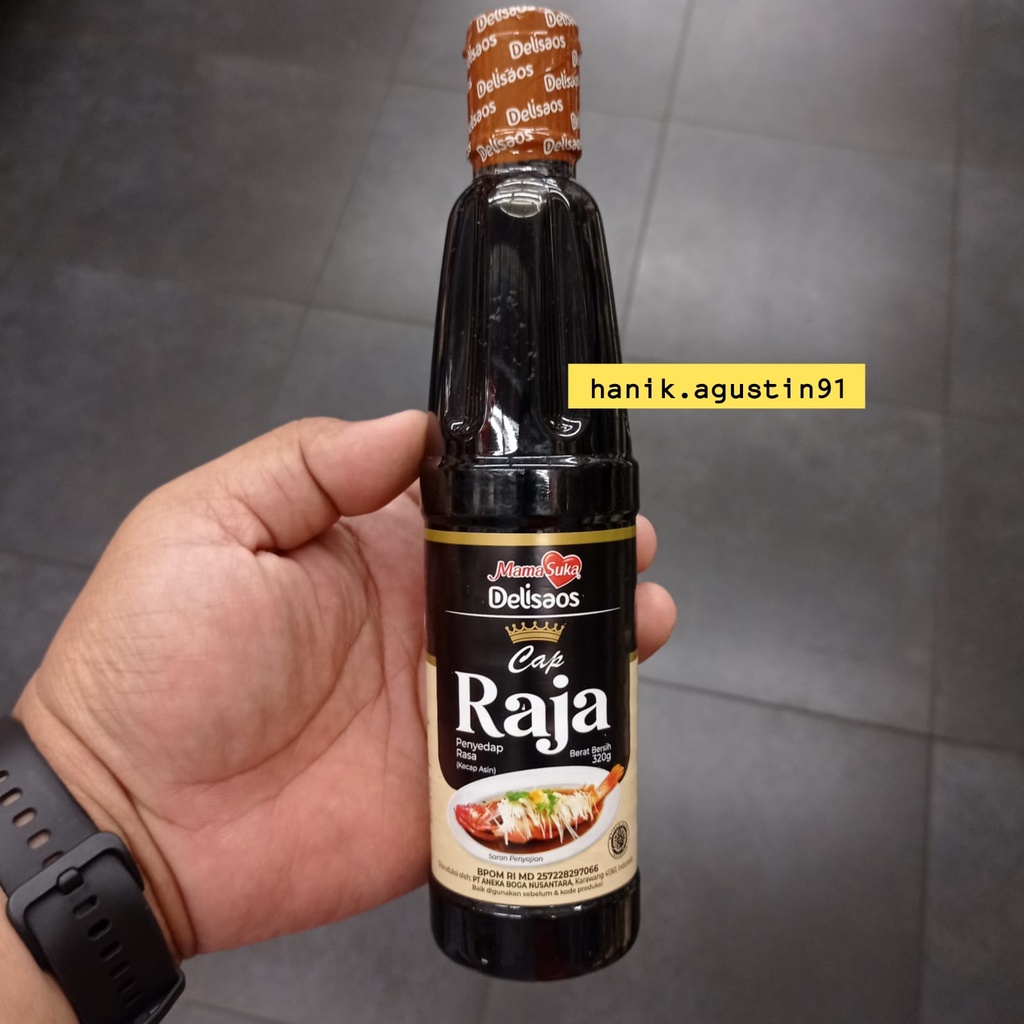 

MamaSuka Delisaos Kecap Asin Cap Raja 320ml