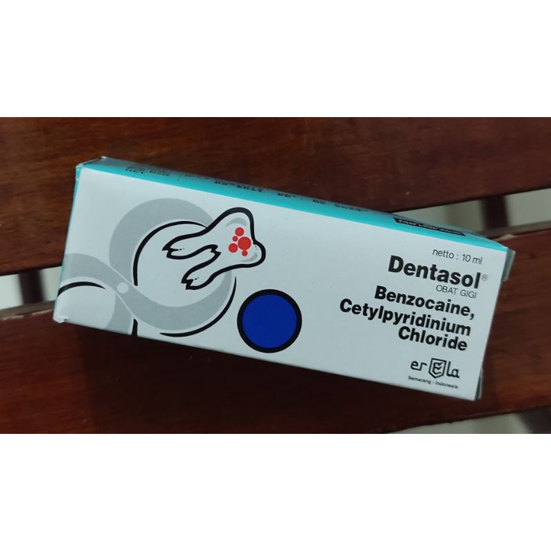 Dentasol / Obat Sakit Gigi Tetes / Sariawan / Radang Gusi /