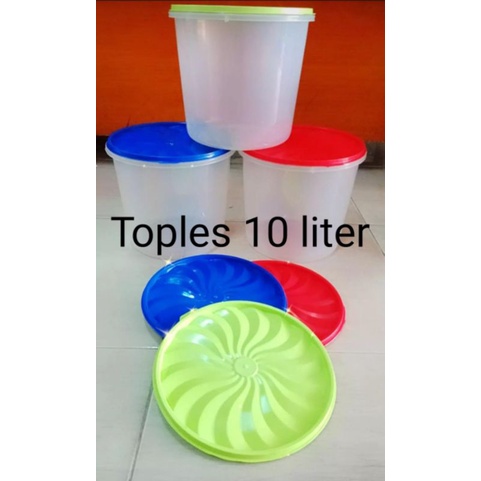 Toples 10 liter - Toples 5 liter - Toples kerupuk - Toples peyek