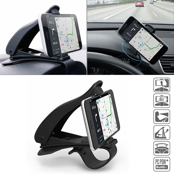 Mount Holder Smartphone Mobil 360 Degree Rotation / Car Phone Holder / Flexible car Phone holder