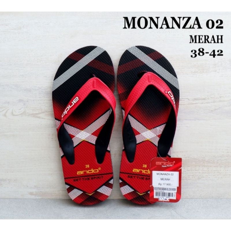 sandal jepit Ando original sandal pria