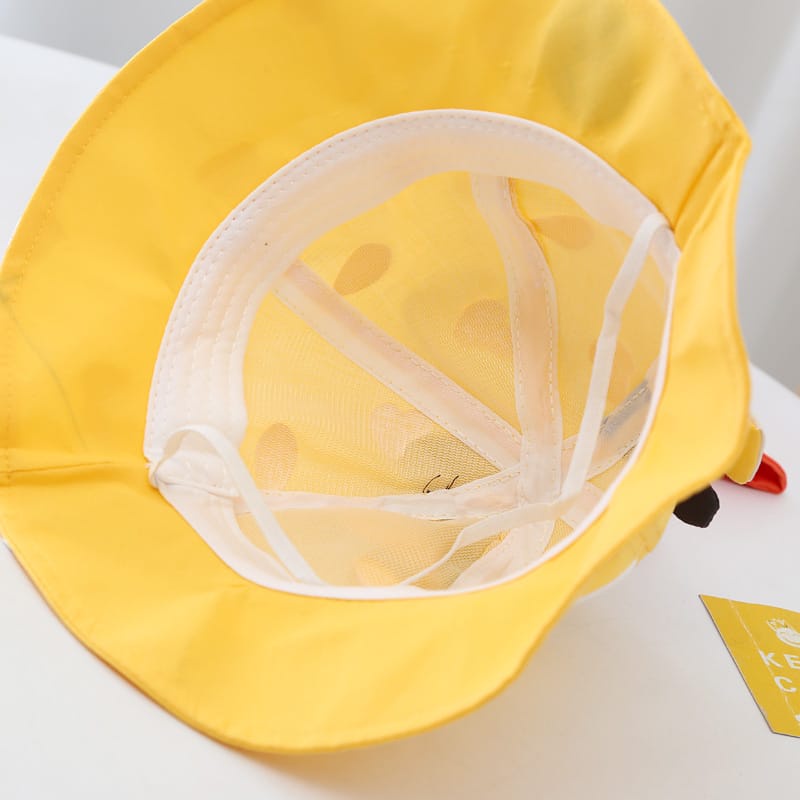 TOPI ANAK BUCKET FACESHIELD PELINDUNG WAJAH ANTI VIRUS PEREMPUAN LAKI LAKI MOTIF SAPI BTD-6